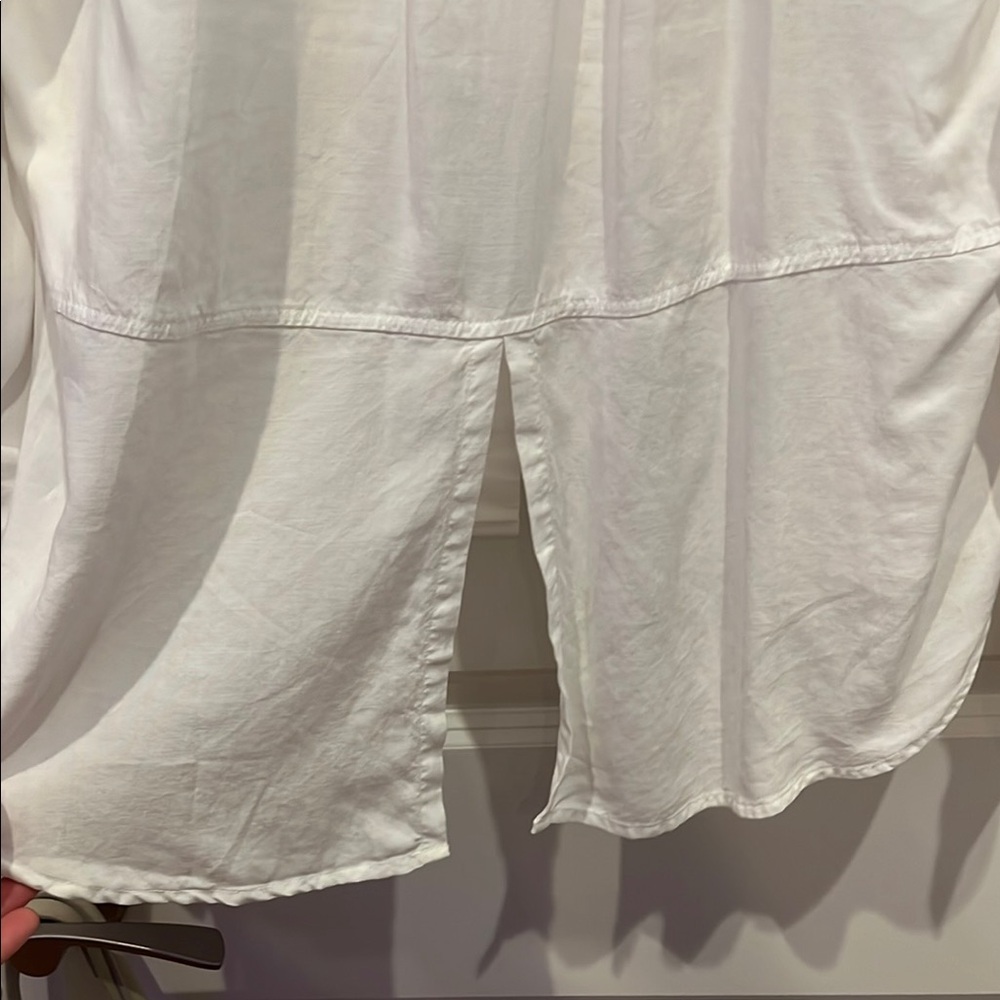 cloth & stone White Button-Up Shirt - Picture 4 of 4